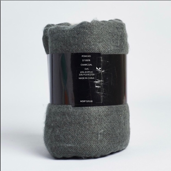 ANTHROPOLOGIE BB Dakota reversible striped poncho - Picture 5 of 8